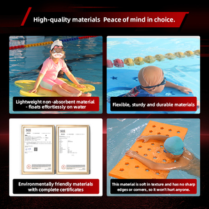 Planche flottante en mousse <span class=keywords><strong>EVA</strong></span> avec trous pour adultes et enfants, planche flottante pour sports nautiques et natation de forme personnalisée - Product Image 3