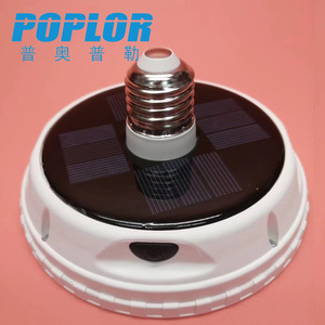 Poplor Solar Led <b>Emergency</b> <b>Light</b> 10W With Usb Charging For Camping Outdoor Use - Product Image 5
