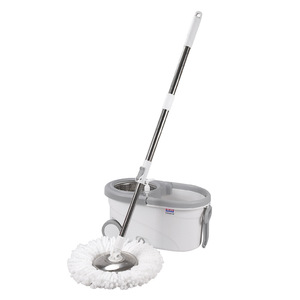 Mopa giratoria A18 con cabezal de microfibra y juego de cubo para limpieza de pisos, 1.95 kg, fabricada en Zhejiang - Product Image 4