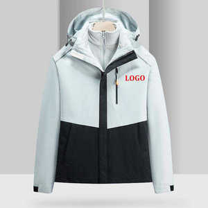 Chaqueta de invierno de moda para <span class=keywords><strong>hombre</strong></span> con gabardina con estampado de soplo desmontable impermeable aislado en el interior <span class=keywords><strong>abrigo</strong></span> largo de lana para exteriores - Product Image 4