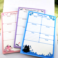 Juego de notas adhesivas personalizadas para planificador, fabricante de almohadillas para notas
