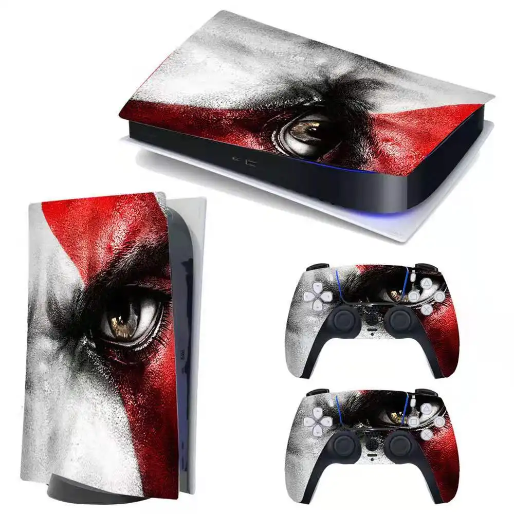 Gaming accessories housing Cover Skin Console Sticker for PlayStation 5 Console for ps5 disk version