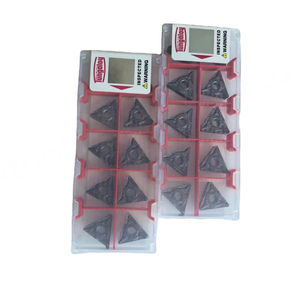 TUNGALOY TNMG160408-SF AH630 Herramienta de Torneado CNC Externa, Insertos de Carburo de Tungsteno, Recubrimiento PVD CVD, Dureza 92HRC, 3 Años de Garantía - Product Image 1