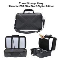 Étui de transport pour PS5 Slim édition disque et numérique, sac de rangement rigide