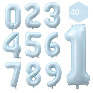 Usine Huaien 40 pouces vert olive Globos anniversaire Jungle décorations de fête hélium numéro feuille ballon Safari anniversaire <span class=keywords><strong>Bash</strong></span> - Product Image 4