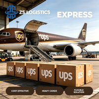 ZS LOGISTICS Expédition Express 4 Jours Chine-USA-Allemagne-France avec Suivi Complet Livraison Porte-à-Porte et Assurance