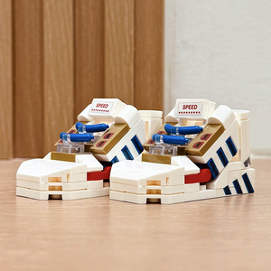 Mini Sports Sneaker <span class=keywords><strong>Building</strong></span> Block Set Brinquedos Plásticos Educativos para Crianças 5-7 Anos de Ano Novo Gift Idea - Product Image 5