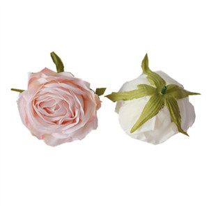 Cabeza de flor artificial falsa de seda rosa de 8 cm <span class=keywords><strong>para</strong></span> decoración centro de mesa de flores DIY - Product Image 6