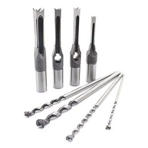 4. أعمال النجارة ، ثقب مربع ، مجموعة نقر مع إزميل قابل للتعديل للنجارة - Product Image 1