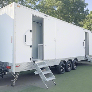 Ngoài trời nhà vệ sinh Trailer đường phố thông minh di động di động nhựa hóa chất nhà vệ sinh/phòng tắm nhà vệ sinh - Product Image 2
