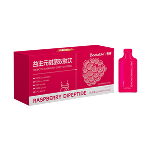 Bebida Portátil de Dipeptido de Frambuesa, Concentrado de Jugo de <span class=keywords><strong>Frutas</strong></span> Prebiótico para Pérdida de Peso y Desintoxicación - Product Image 1
