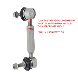 Hệ thống lái tự động có thể điều chỉnh liên kết cuối thanh liên kết ổn định và các bộ phận treo khác liên kết ổn định 95-400mm M12 - Product Image 5