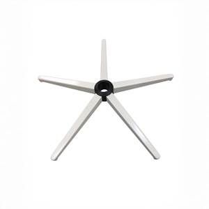 ฐานเก้าอี้ห้าดาว ขาเคลือบพลาสติก ทนทาน อุปกรณ์เสริมเก้าอี้สำนักงาน - Product Image 3