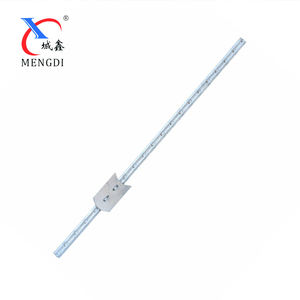 1.33 رطل. عمود تي مزخرف مطلي باللون الأخضر بطول 6 أقدام و8 أقدام و10 أقدام، 1.33 دولار للقدم الواحد - Product Image 3