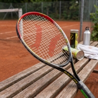 Raquettes de tennis HIBO personnalisées en aluminium léger, portables, 23 pouces, entraînement professionnel, sports de plein air, divertissement