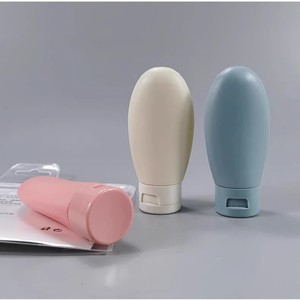 Travel Squeeze Bottles 60ml Plastic Reusable Toiletries Kit For Shower Gel Shampoo Cosmetics - Product Image 2