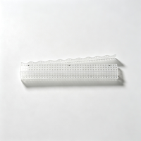 Meilleure vente : Règle de Mahjong en acrylique en forme de U de 20 pouces, support de Mahjong de style américain avec texture imitation rotin