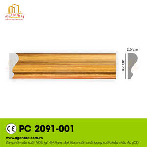 Moulures murales décoratives en PS imitation bois, imperméables, vente en gros d'usine |   Solution pour murs intérieurs en polystyrène - Product Image 1