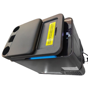 Frigorifero Portatile Mercedes-Benz Sprinter <span class=keywords><strong>con</strong></span> Bracciolo e Congelatore a <span class=keywords><strong>Compressore</strong></span>, Mini <span class=keywords><strong>Frigo</strong></span> in Plastica 12V <span class=keywords><strong>per</strong></span> <span class=keywords><strong>Auto</strong></span> - Product Image 3