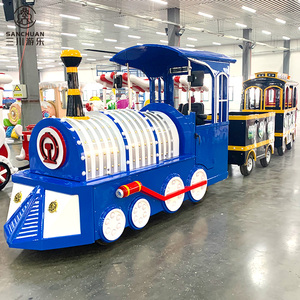 Prix de gros Jeux pour enfants pour 24 personnes Centre commercial pour enfants Manèges dans un parc d'attractions Train électrique sans rail - Product Image 2