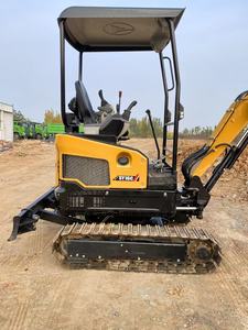 Excavadora Usada Sany SY16C, Mini Excavadora Hidráulica de Orugas, Motor Yanmar Euro IV, SY16U, Mini Excavadora con Cabina Abierta para Agricultura con Certificación CE - Product Image 2
