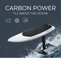 Planche de surf électrique EVO PRO PLUS Efoil en carbone, planche Efoil, hydrofoil électrique, moteur 8KW, planche de surf avec batterie et moteur E-foil