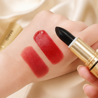 Rouge à lèvres Black Rose Magic, effet tasse anti-adhésif, hydratant, longue tenue, inaltérable, waterproof, anti-transpiration