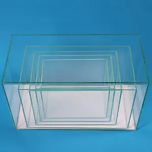 水族馆及配件鱼缸超透明玻璃类型定制出厂价格全纸箱方形6毫米水族馆5合1
