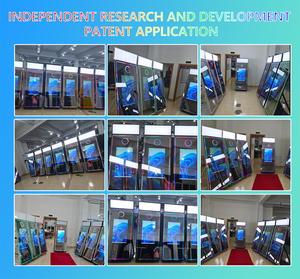 Xách tay LED gương photobooth tương thích màn hình <span class=keywords><strong>LCD</strong></span> tự động chia sẻ phương tiện truyền thông xã hội - Product Image 4