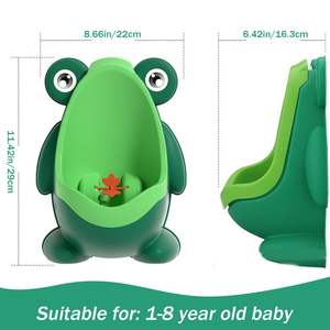 <span class=keywords><strong>Urinoir</strong></span> d'Apprentissage de la Propreté, <span class=keywords><strong>Urinoir</strong></span> Portable pour Tout-petits Garçons, Pot <span class=keywords><strong>Grenouille</strong></span> avec Cuvette Amovible et Cible Tournante - Product Image 6