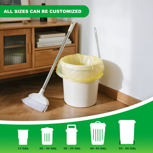 Tất cả các kích thước sử dụng hàng ngày hộ gia đình Thùng rác túi dễ dàng sử dụng phổ rác Túi đặc biệt kích thước tiêu chuẩn Thùng rác có thể túi - Product Image 4