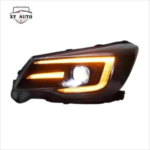 Conjunto de faro delantero con lente óptica dual LED mejorado para <span class=keywords><strong>Subaru</strong></span> <span class=keywords><strong>Forester</strong></span> 2013 2014 2015 2016 <span class=keywords><strong>2017</strong></span> Plug and Play - Product Image 4