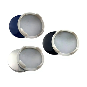 Tapas Centrales para Ruedas de Coche de 54 mm, Emblema con Logotipo, Insignia Decorativa para Bronco, Fiesta, <span class=keywords><strong>Focus</strong></span>, Fusion, Mondeo, Protección, 100% Compatible, ABS Cromado - Product Image 2
