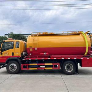 รถบรรทุกดูดสิ่งปฏิกูลระบบอัตโนมัติ20ลูกบาศก์เมตรรถบรรทุกดูดสิ่งปฏิกูลดีเซล4*2 - Product Image 3