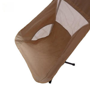 Silla de Mochila Plegable para Exteriores, Fácil de Transportar, Marco de Aluminio Ligero, Tela de Poliéster 600D, para Camping, Pesca, Picnic, Senderismo, Playa y Viajes - Product Image 4