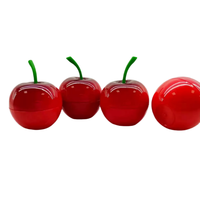 8G Abs Plastic Lege Kersenfruitvormige Container Schattige Kinderhuidverzorgingscrème Pot Voor Cosmetica En Kinderen