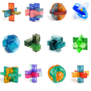 Puzzle Kongminglock, <span class=keywords><strong>Gioco</strong></span> <span class=keywords><strong>di</strong></span> Logica Intrecciata, <span class=keywords><strong>Gioco</strong></span> Intelligente <span class=keywords><strong>di</strong></span> Sblocco Adatto per Bambini e Adulti, Giocattoli Rompicapo - Product Image 2