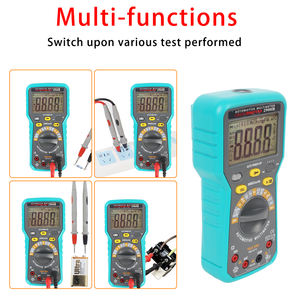 2900B Multímetro Digital <span class=keywords><strong>Dwell</strong></span> Ângulo RPM Medidor 6000 Contagens AC DC Corrente Tensão Cristal Triodo hFE Parâmetro Calibre Automático - Product Image 2
