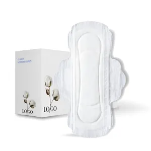 Großhandel Custom Feminine Hygiene Produkte Bio-Baumwolle Damen Pads Einweg Menstruation Verwendung Damen binden Lieferant