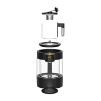 Samovar électrique Hotsy 3,8 L avec contrôle de température, chauffe-eau instantané, samovar turc en verre, bouilloire et théière