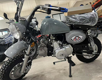 Motocyclette Monkey de style classique personnalisable de 125 cm3, différentes couleurs, moteur 4 temps, carburant électrique, certifiée CE