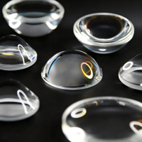 Lentille optique asphérique en silice fondue
