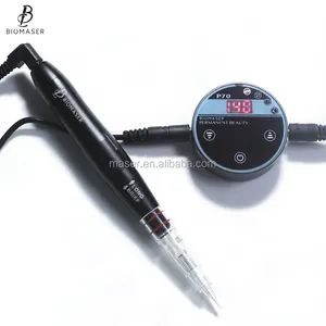 Biomaser-Máquina Inteligente de micropigmentación para maquillaje, máquina de tatuaje con Motor fuerte de 12V, P70, Envío Gratis