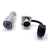 Connecteur métallique Weipu étanche avec câble série SF12 2 broches 3 broches 4 broches 5 broches 6 broches 7 broches 9 broches SF1210 SF1212