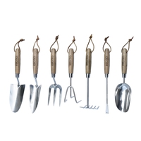 Sunsun — ensemble d'outils de jardinage à lame en acier inoxydable 223 #, outils de jardin de haute qualité et durables