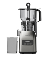 Extracteur de jus lent à haut rendement pour légumes, fruits et oranges, machine à jus automatique multifonctionnelle à grande ouverture, presse à froid domestique