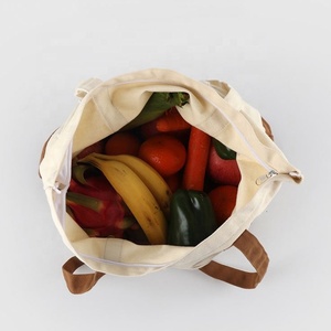 Bolsa de Compras de Lona de Algodón Reutilizable con Logotipo Personalizado al por Mayor, Colores Cosidos, Gran Capacidad, Patrón de Letras Personalizado - Product Image 6