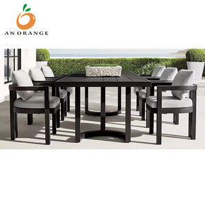 <span class=keywords><strong>Tavolo</strong></span> <span class=keywords><strong>da</strong></span> pranzo moderno all'aperto sedia in alluminio <span class=keywords><strong>e</strong></span> metallo per alberghi ville ristoranti <span class=keywords><strong>Outlet</strong></span> produttori - Product Image 1