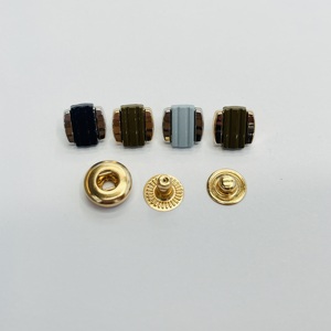 Oem biểu tượng tùy chỉnh kim loại Snap Nút Hợp kim kẽm nhấn nút với <span class=keywords><strong>Shank</strong></span> phong cách cho hồi giáo thobe Hàng may mặc mạ kỹ thuật - Product Image 2