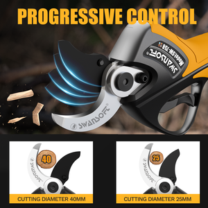 Sécateur sans fil SW-758 21V avec <span class=keywords><strong>coupe</strong></span> progressive, sécateur <span class=keywords><strong>professionnel</strong></span> Swansoft sécateur électrique <span class=keywords><strong>coupe</strong></span>-<span class=keywords><strong>branche</strong></span> - Product Image 5